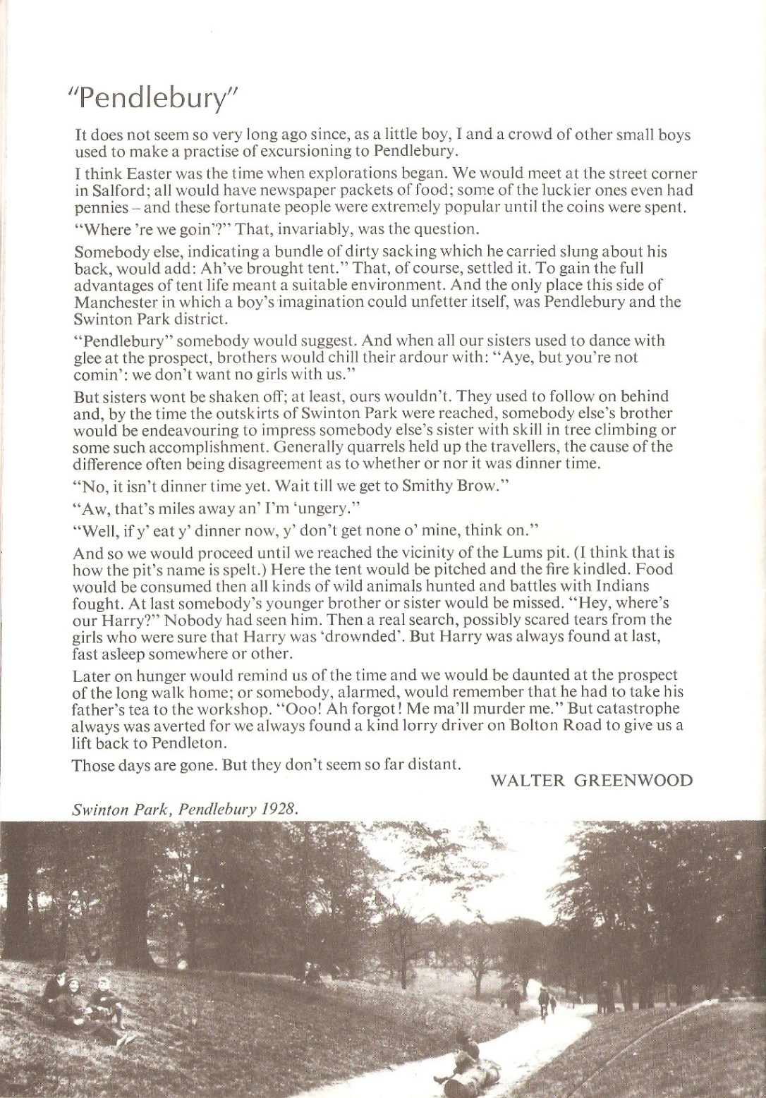 Pendlebury Piece 1971