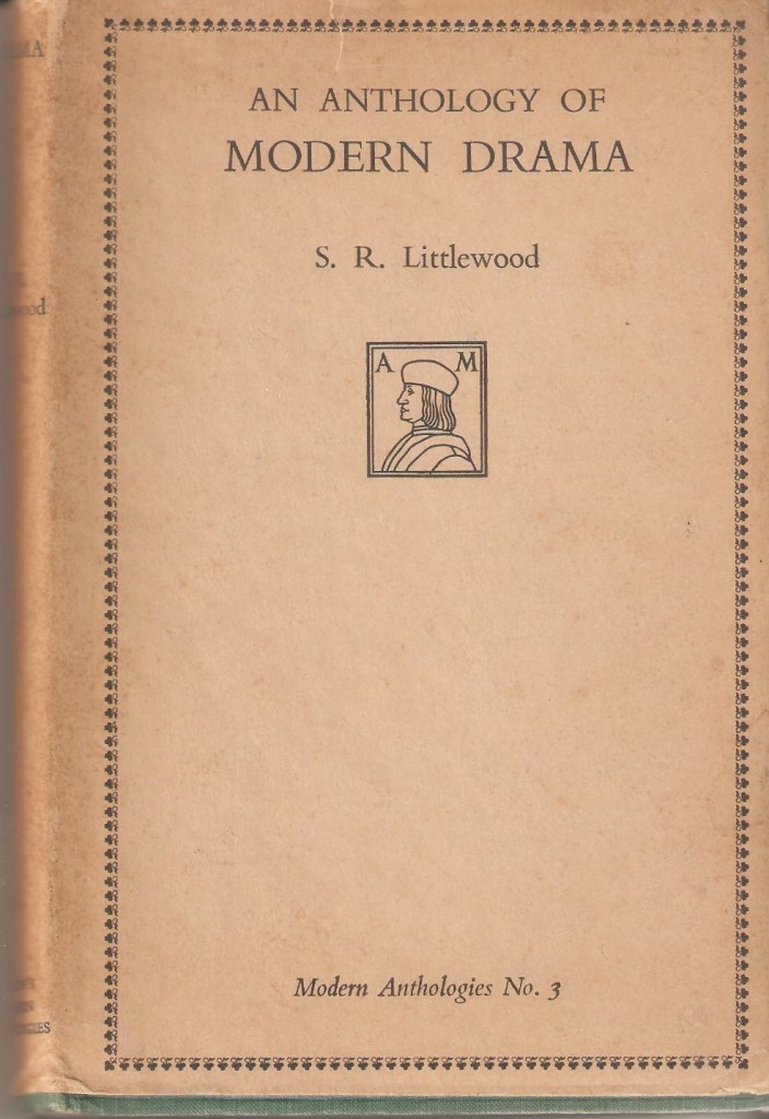 Anthology of Modern Drama Front Cover